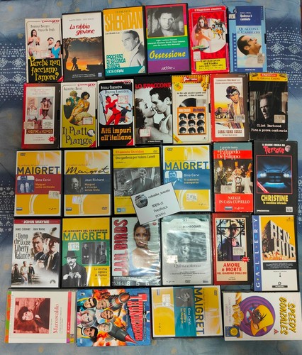 Lotto dvd vhs 11 - , e