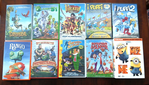 Dvd film cartoni - 11, animati