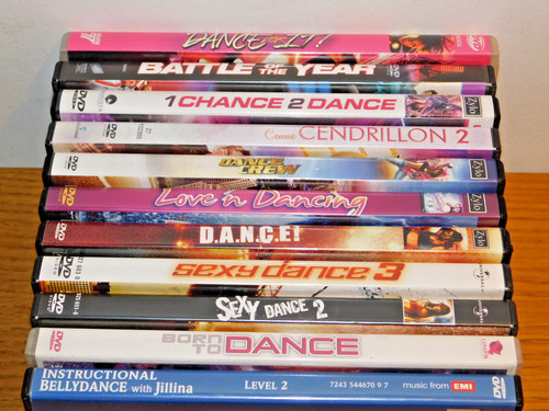 Lot dvd dance - 11,