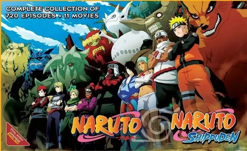 Anime dvd naruto - anime,
