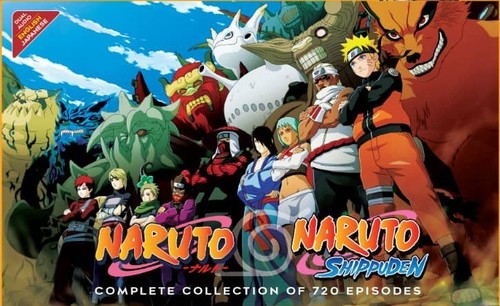 Dvd anime naruto - dvd,