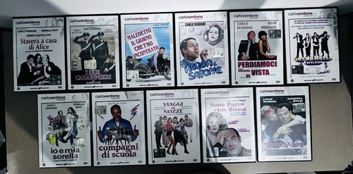Dvd carlo verdone cinema - dvd,