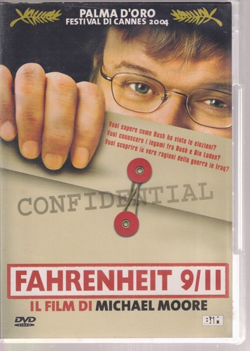 Fahrenheit dvd michael - 9/11,
