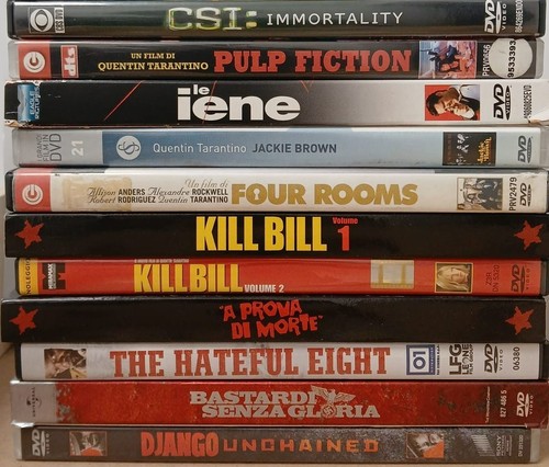 Quentin tarantino dvd pack - pack,