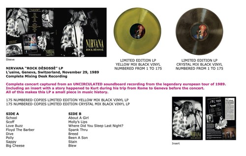Nirvana rock dossier l usine - -,