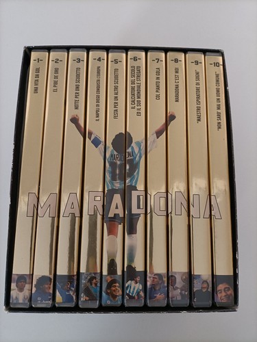 Box cofanetto dvd maradona - box,