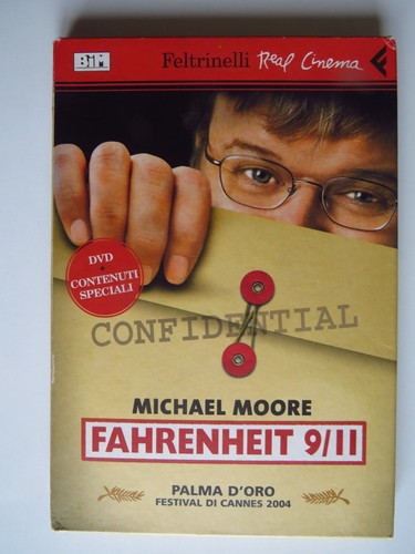 Fahrenheit dvd box libro - 9/11,